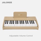 JALOKEE Houten Kinderpiano 37 Toetsen - Eiken met 30% Korting