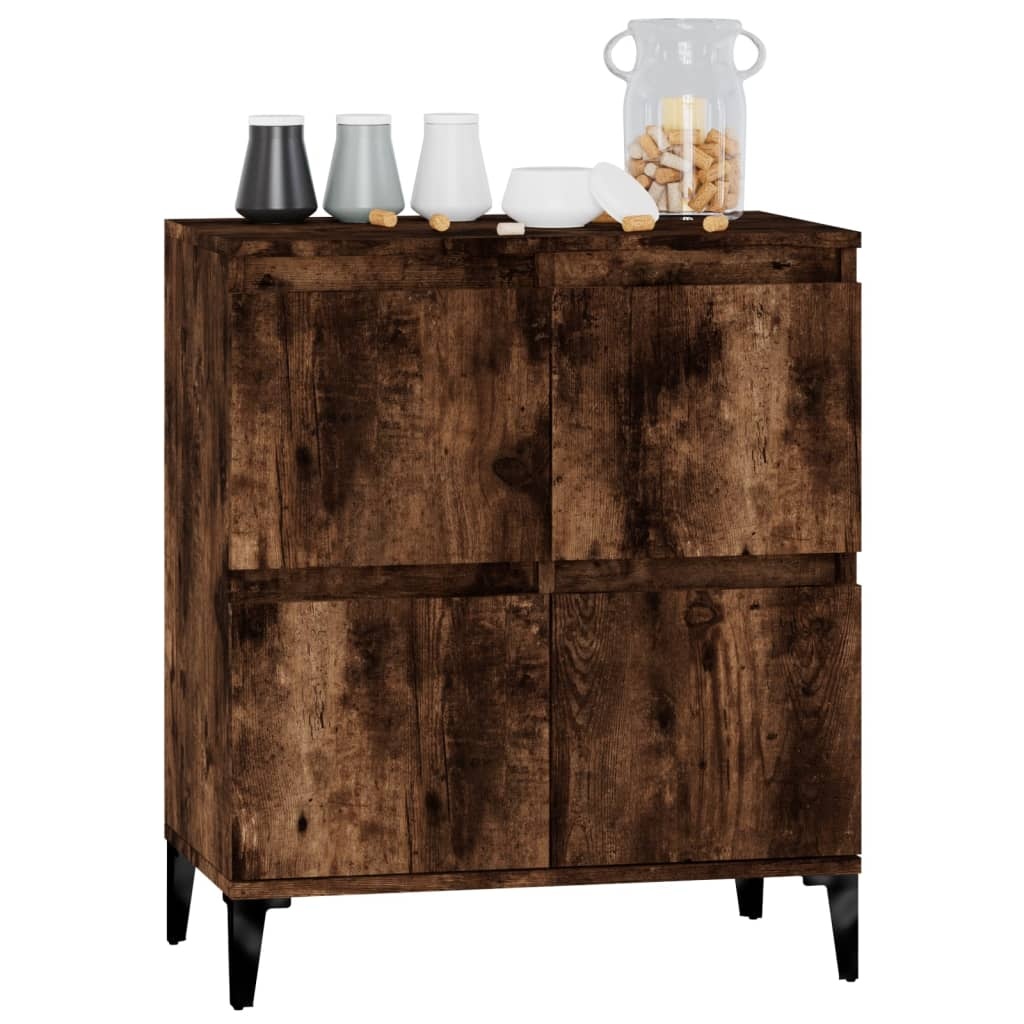 vidaXL Dressoir Gerookt Eiken - 58% Korting!