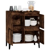 vidaXL Dressoir Gerookt Eiken - 58% Korting!