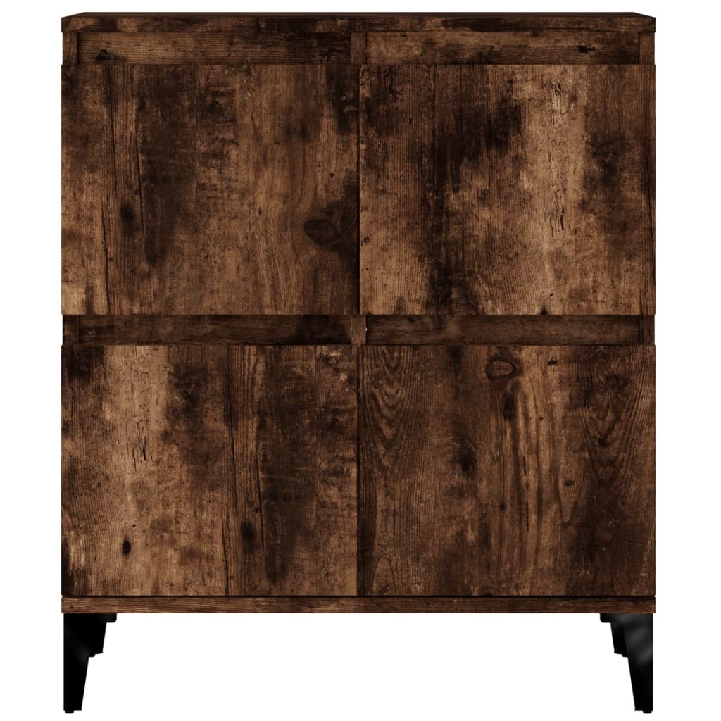 vidaXL Dressoir Gerookt Eiken - 58% Korting!