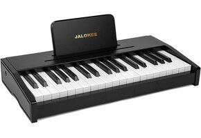 Digitale Kinderpiano Zwart 37 Toetsen | Educatief Muziekinstrument (3+ jaar)