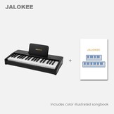 JALOKEE Kinder Piano (Zwart, 37 Toetsen) - 30% Korting!