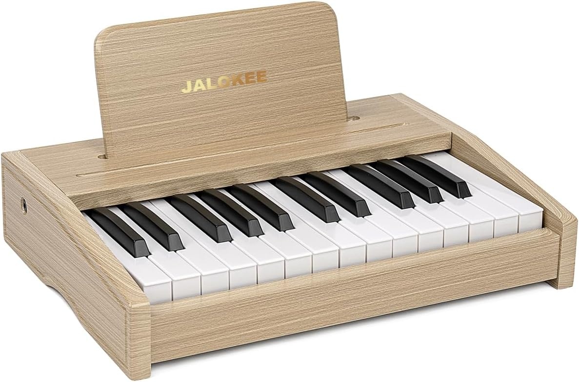 JALOKEE Kinder Piano (Zwart, 37 Toetsen) - 30% Korting!