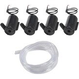 4x Mini Waterpompen DC 3-5V met 4m Slang - 24% Korting!