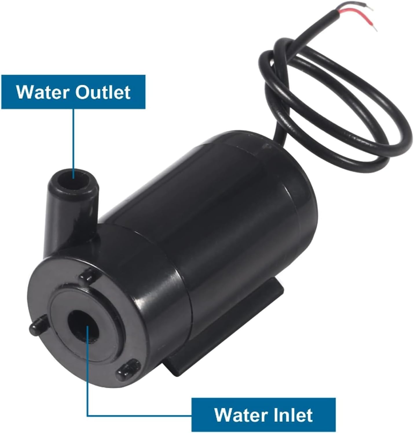 4x Mini Waterpompen DC 3-5V met 4m Slang - 24% Korting!