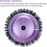 Warmeluchtborstel 4-in-1 met 1000W, Ionenfunctie & Cool Shot - Paars