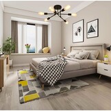 Industriële Sputnik Plafondlamp Zwart 51cm - 28% Korting!