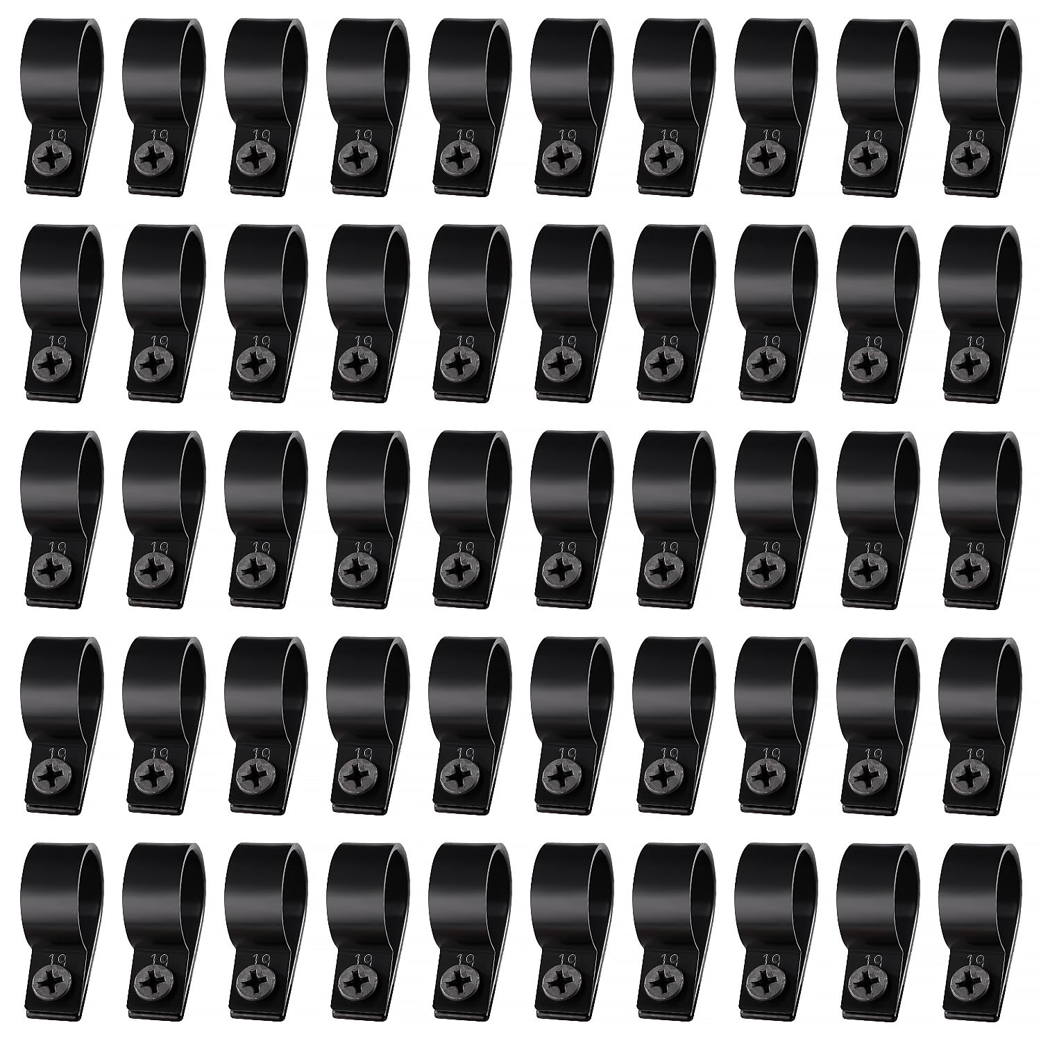 VooGenzek Kabelklemmen R-Type (19mm) - 50 Stuks - 25% Korting