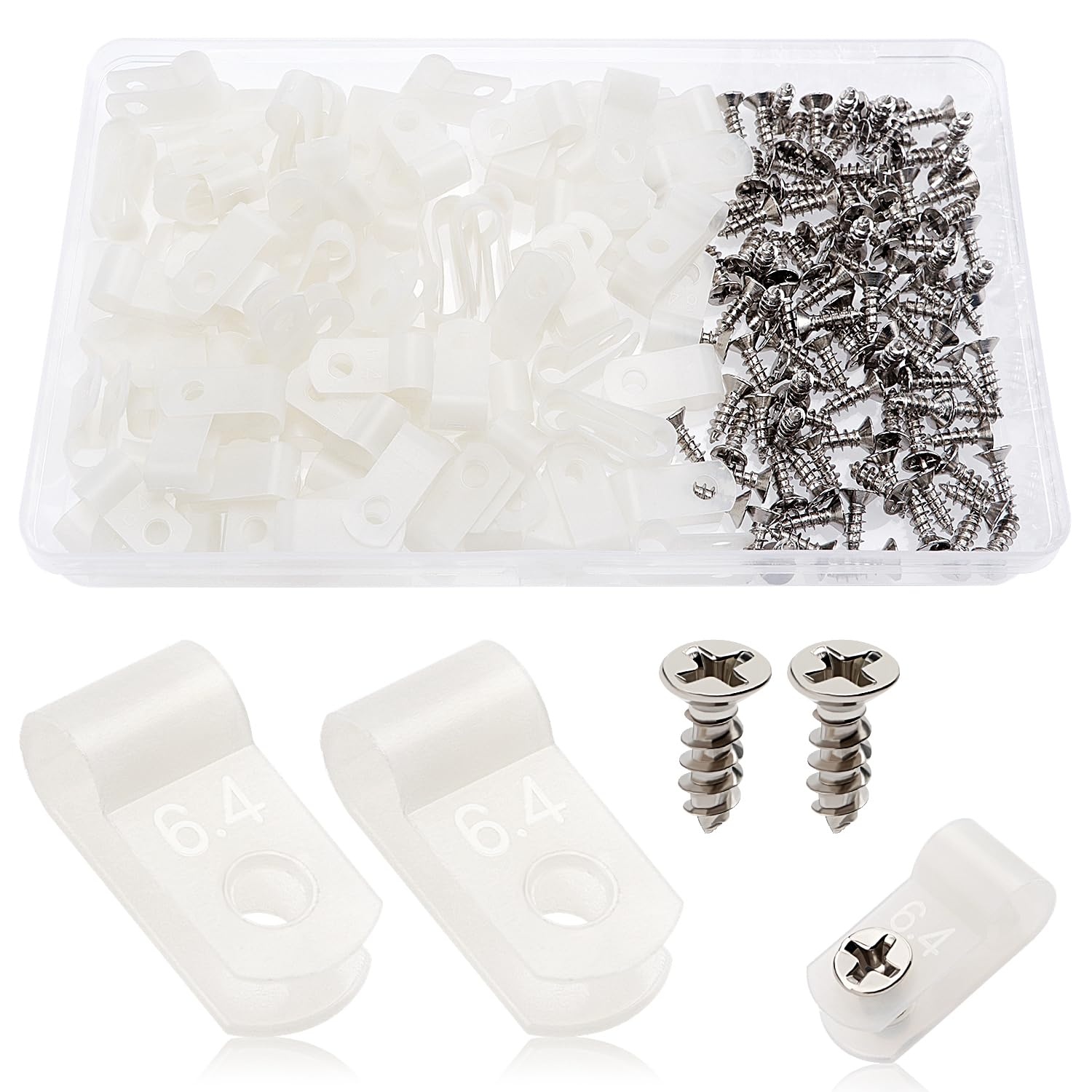 VooGenzek Kabelklemmen R-Type (19mm) - 50 Stuks - 25% Korting