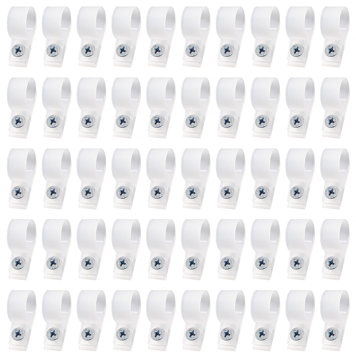 VooGenzek Kabelklemmen R-Type (19mm) - 50 Stuks - 25% Korting