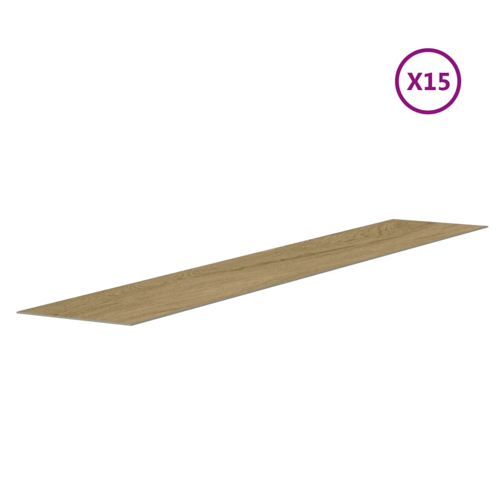 vidaXL PVC Wandpanelen Houtlook Bruin (2,06m²) - 28% Korting