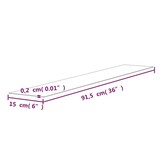 vidaXL PVC Wandpanelen Houtlook Bruin (2,06m²) - 28% Korting