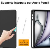 Toetsenbordhoes iPad Air 11" (M2) 2024 - Zwart - 72% Korting