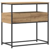 vidaXL Console Tafel met lade Artisanaal Eikenkleurig - 29% Korting!