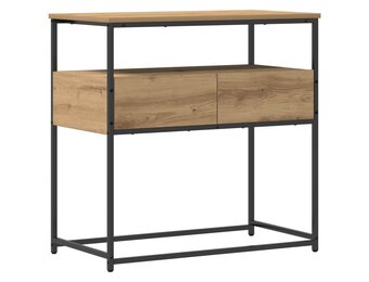 vidaXL Console Tafel met lade Artisanaal Eikenkleurig - 29% Korting!
