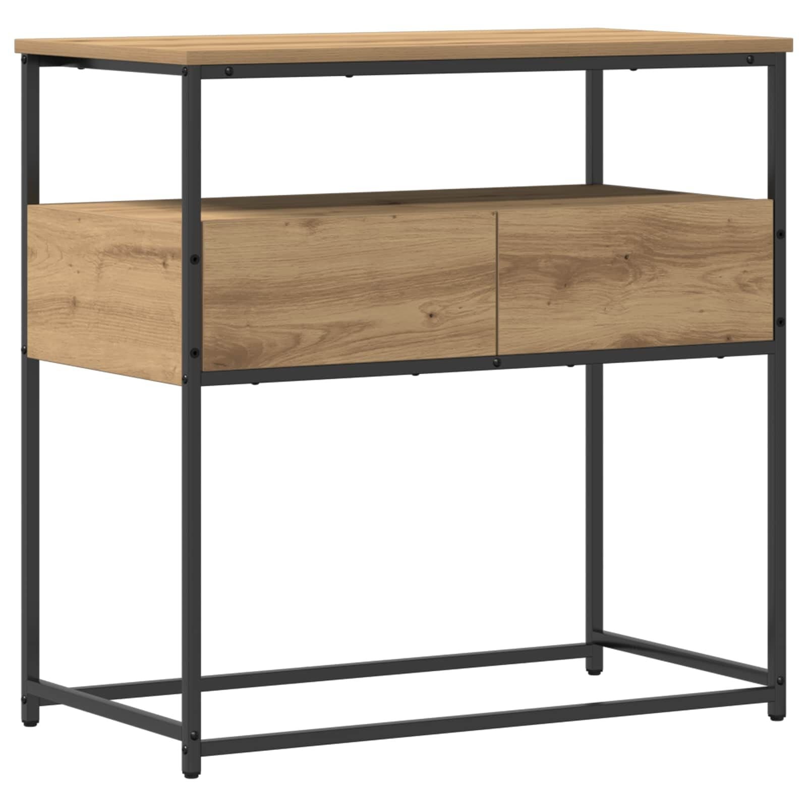 vidaXL Console Tafel met lade Artisanaal Eikenkleurig - 29% Korting!