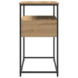 vidaXL Console Tafel met lade Artisanaal Eikenkleurig - 29% Korting!