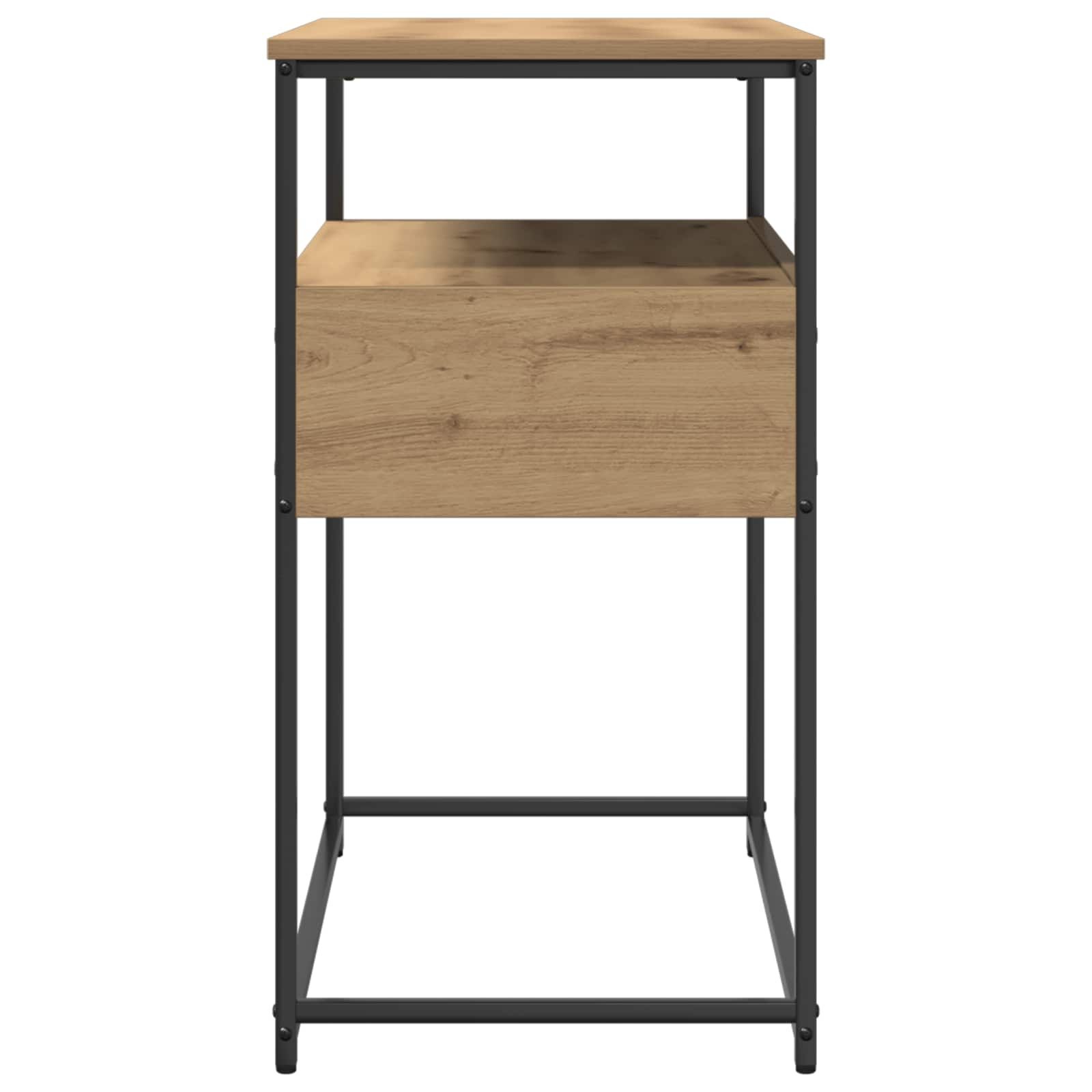 vidaXL Console Tafel met lade Artisanaal Eikenkleurig - 29% Korting!