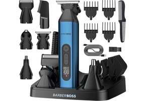 5-in-1 Baardtrimmer & Tondeuse | Draadloos USB | IPX6 Waterdicht | Nu 40% Korting