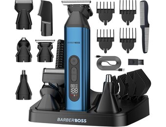 BarberBoss 5-in-1 Baardtrimmer Heren | 34% Korting