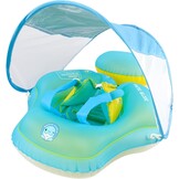Zwemband Baby Sonnenda UPF50+ met Zonnedak & Afneembare Zwemhulp - 28% Korting