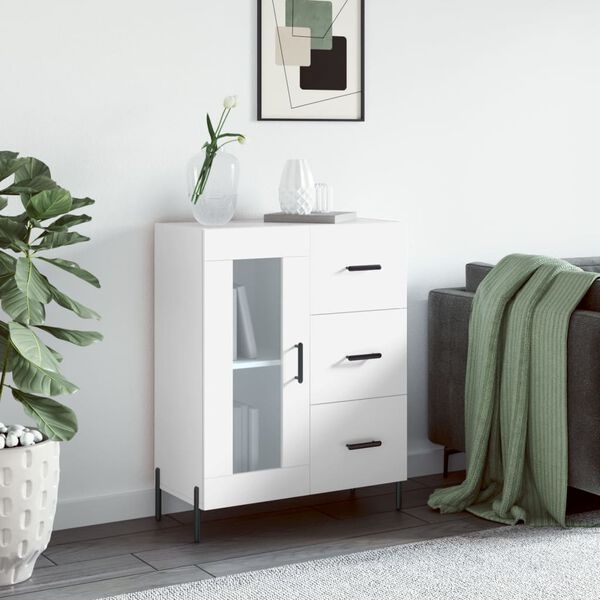 VidaXL Dressoir 69,5x34x90 cm - Wit (58% Korting)
