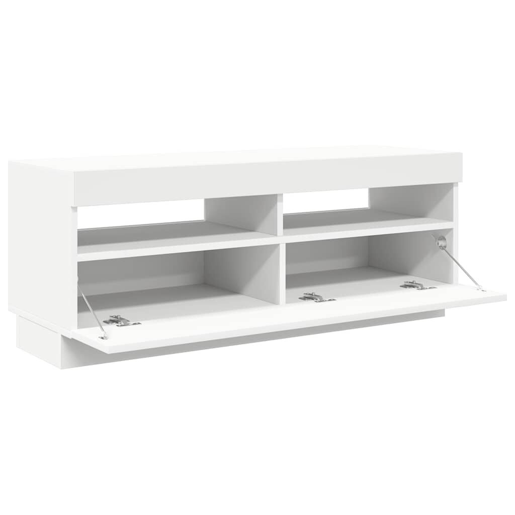VidaXL TV-meubel Wit met LED (34% Korting)