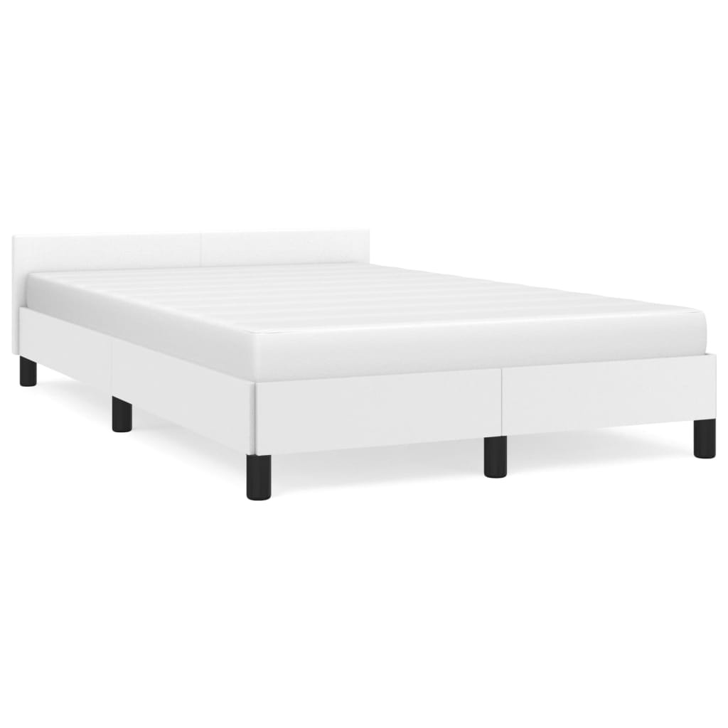 VidaXL Wit Kunstleer Bedframe 120x190 cm - 34% Korting!