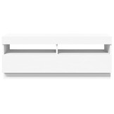 VidaXL TV-meubel Wit met LED (34% Korting)
