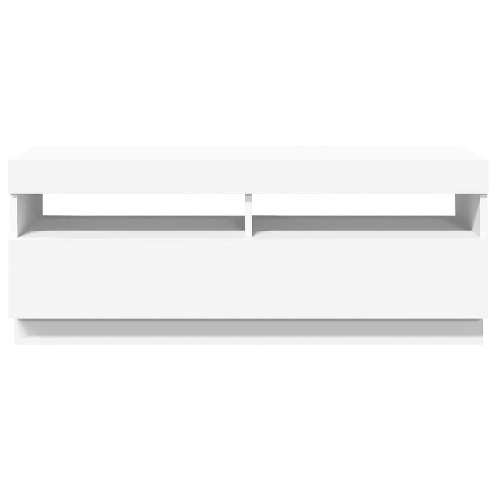 VidaXL TV-meubel Wit met LED (34% Korting)