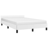 VidaXL Wit Kunstleer Bedframe 120x190 cm - 34% Korting!