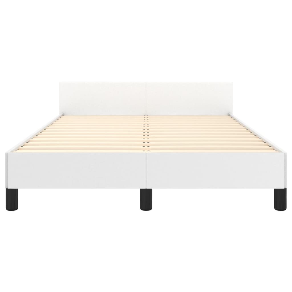 VidaXL Wit Kunstleer Bedframe 120x190 cm - 34% Korting!
