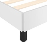 VidaXL Wit Kunstleer Bedframe 120x190 cm - 34% Korting!