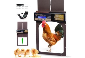 Automatische Kippenhokdeur Aluminium 29% Korting