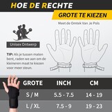 Polsbrace S/M: Carpale Tunnel & Artritis Ondersteuning (27% Korting)