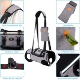 Honden Draagharnas XXL Grijs: Comfort & Veiligheid - 34% Korting