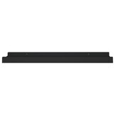vidaXL Fotoplanken 2 stuks 40x9x3 cm Zwart - 73% Korting