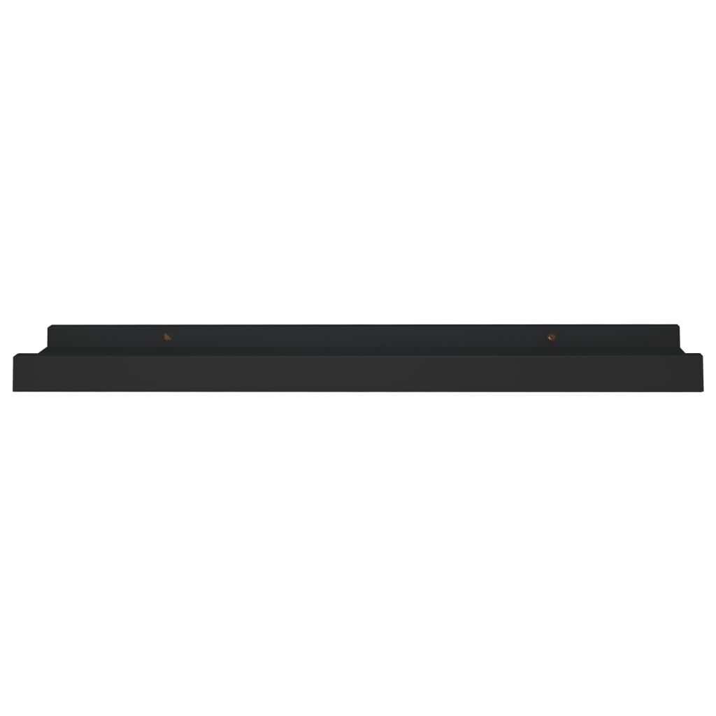 vidaXL Fotoplanken 2 stuks 40x9x3 cm Zwart - 73% Korting