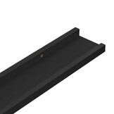 vidaXL Fotoplanken 2 stuks 40x9x3 cm Zwart - 73% Korting