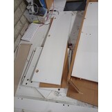 vidaXL Tv-meubel met LED-verlichting 90x35x40 cm wit