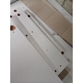 vidaXL Tv-meubel met LED-verlichting 90x35x40 cm wit