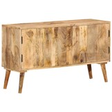vidaXL Dressoir 110x30x60 cm massief mangohout