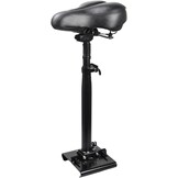 Elektrische step, zitting voor 13 cm-19 cm gebogen randen, voetenplank, voor Segway Ninebot Max G30D II, e-step, zitje voor volwassenen, inklapbaar, schokbestendig, in hoogte verstelbaar van 55-68 cm