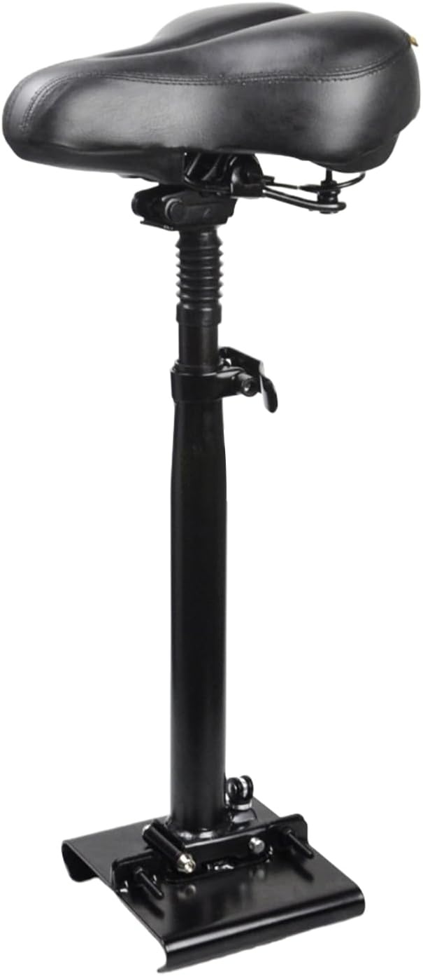 Elektrische step, zitting voor 13 cm-19 cm gebogen randen, voetenplank, voor Segway Ninebot Max G30D II, e-step, zitje voor volwassenen, inklapbaar, schokbestendig, in hoogte verstelbaar van 55-68 cm