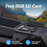 GPS-drone met EIS camera voor volwassenen en beginners,4,5 inch HD-scherm,afstandsbediening,Al Track&Orbit Mode,Follow Me Drone GPS Professional,automatische terugkeer naar huis,32 GB SD-kaart
