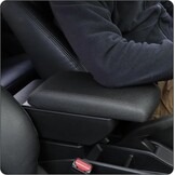 YJYWZH voor Dacia Sandero Stepway Logan 2 armsteunen Sandero 2 armleuning dubbellaags middenconsole opbergbox armsteun middenarmsteun (A-model)
