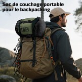 1TG Tactical 1 Persoon Ultralicht Mummy Slaapzak, Ranger Groen, 4 Seizoenen (-4 tot 2°C/26°F tot 36°F), 1,76 kg (3,88 lbs), Ideaal voor Outdoor Camping, Trekking, Reizen