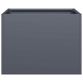 vidaXL Plantenbak 40x40x30 cm staal antracietkleurig