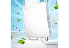 Badkamerventilator 100mm met Timer & Keerklep | 28% Korting
