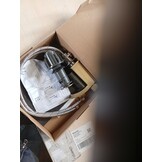 Watervalkraan badkamer, waterval wastafelarmatuur met afvoergarnituur push-open, hogedruk eenhandsmengkraan wastafel armaturen badkamer mengkraan, roestvrij staal geborsteld goud